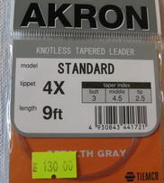 akron standart 9 ft 4X Tiemco
